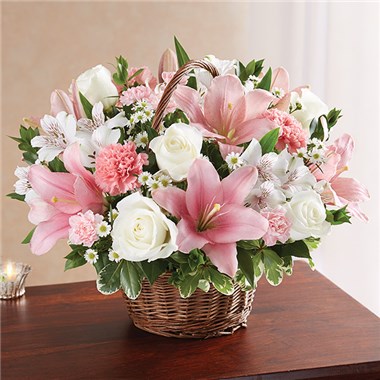 Peace, Prayers & Blessings&trade; Pink & White